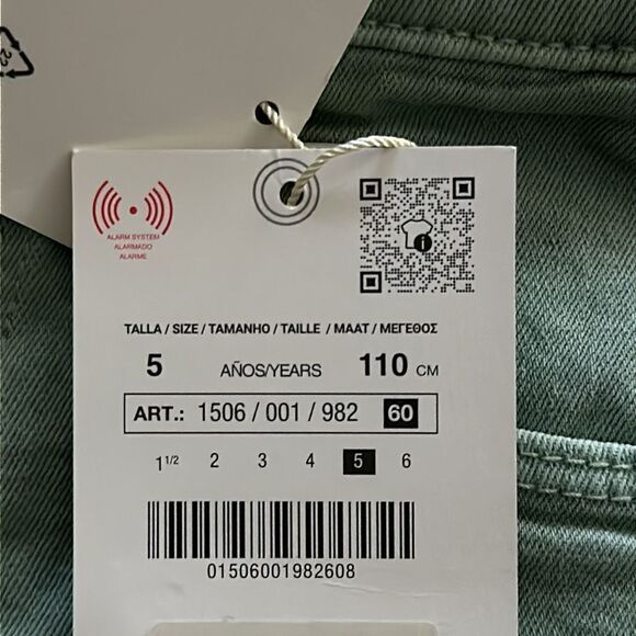ZARA Kids | Mint | REGULAR FIT JEANS - Picture 7 of 8